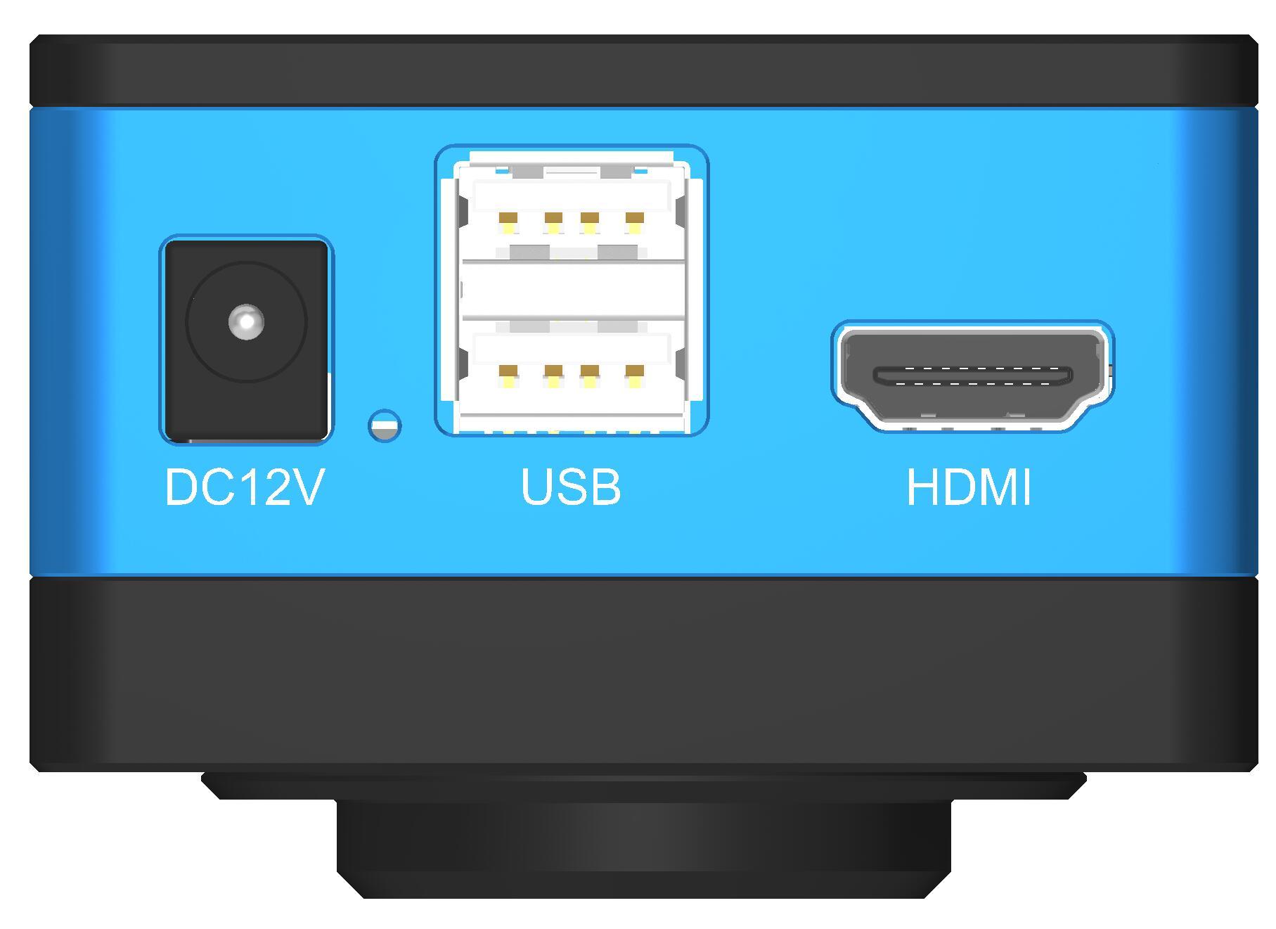 OCAM Series HDMI Camera Interface Panel Diagrams