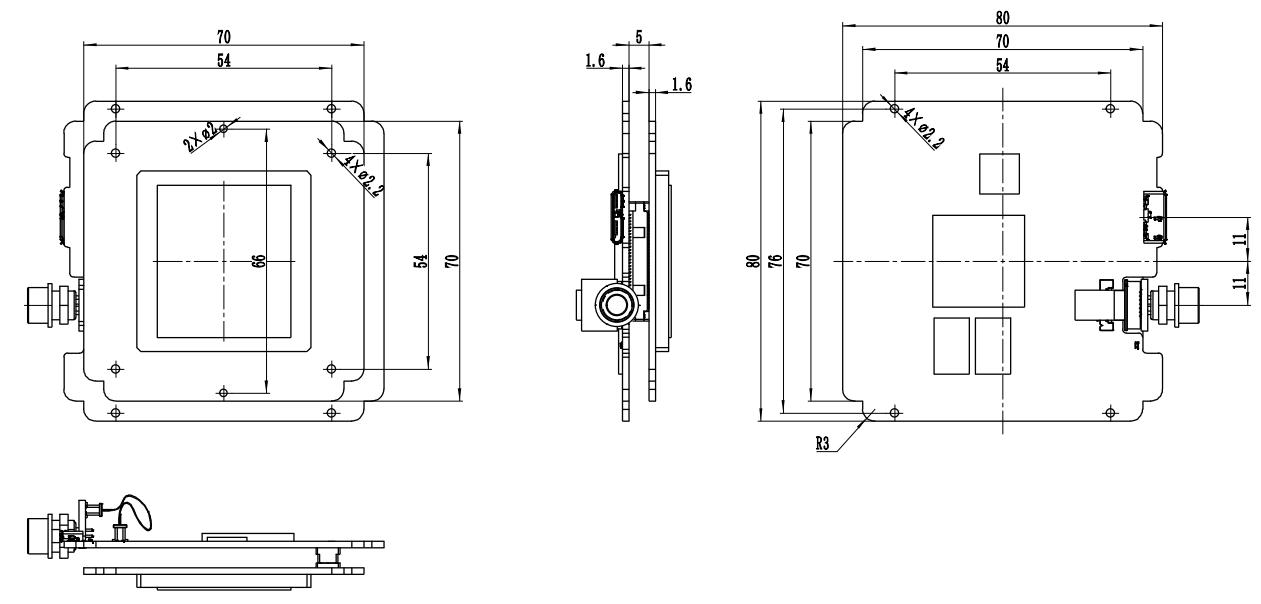 IUD Camera Dimensions