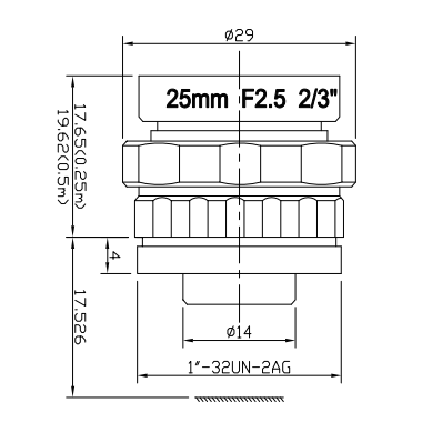 TPL-2525CM10M Lens